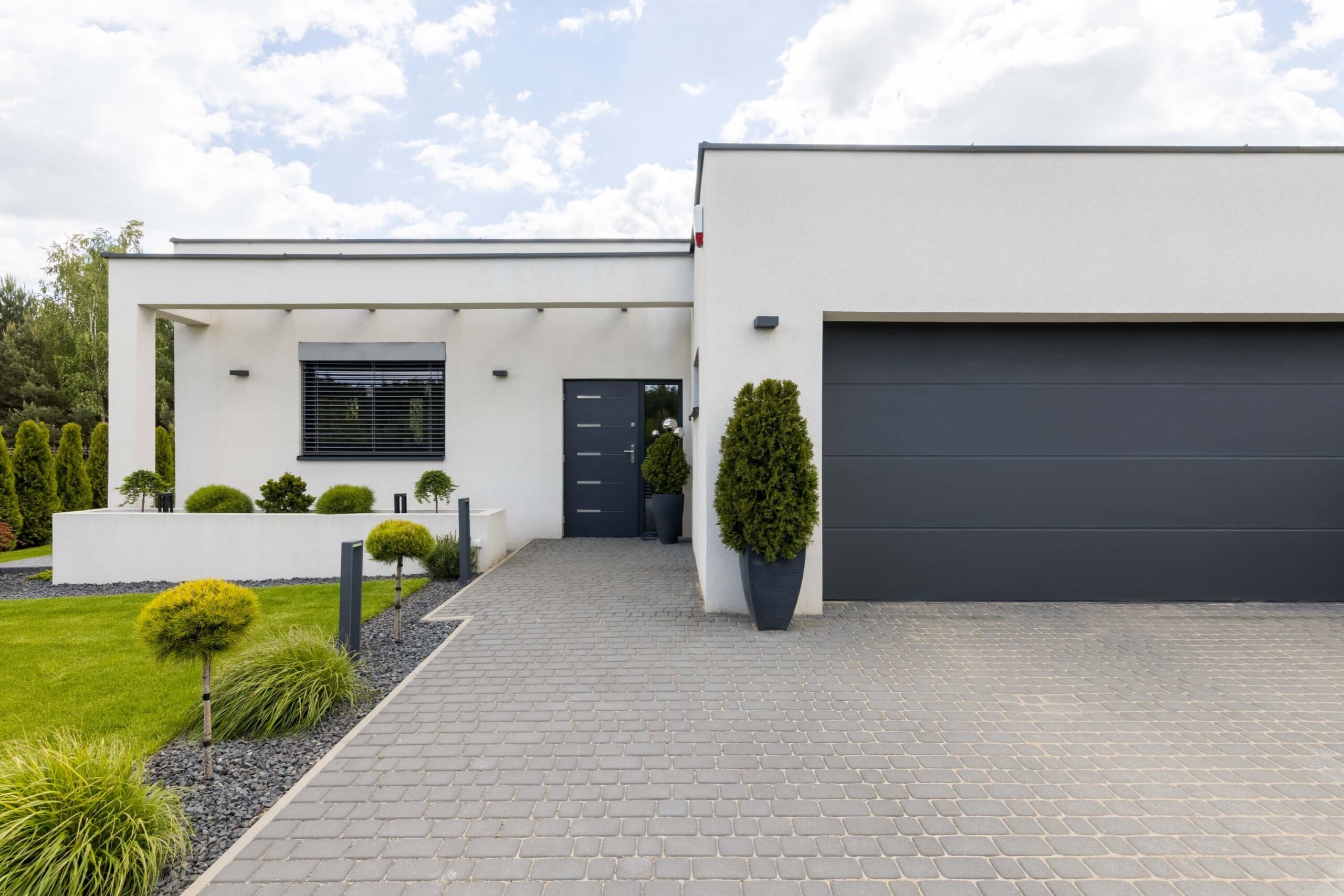 Stamped Concrete Driveway Toowoomba scaled