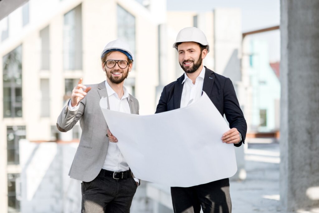 business people on the structure 2023 11 27 05 13 26 utc Custom