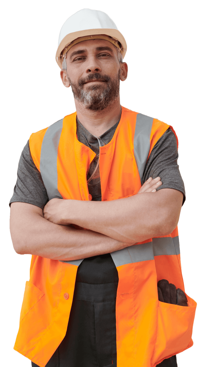 confident foreman in reflective vest and safety he 2023 11 27 05 06 10 utc remove bg